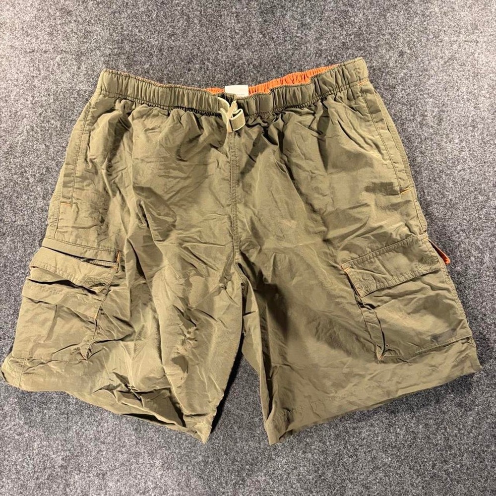 Columbia Sportswear Mens Khaki Cargo Shorts Large Outdoor Hiking Casual